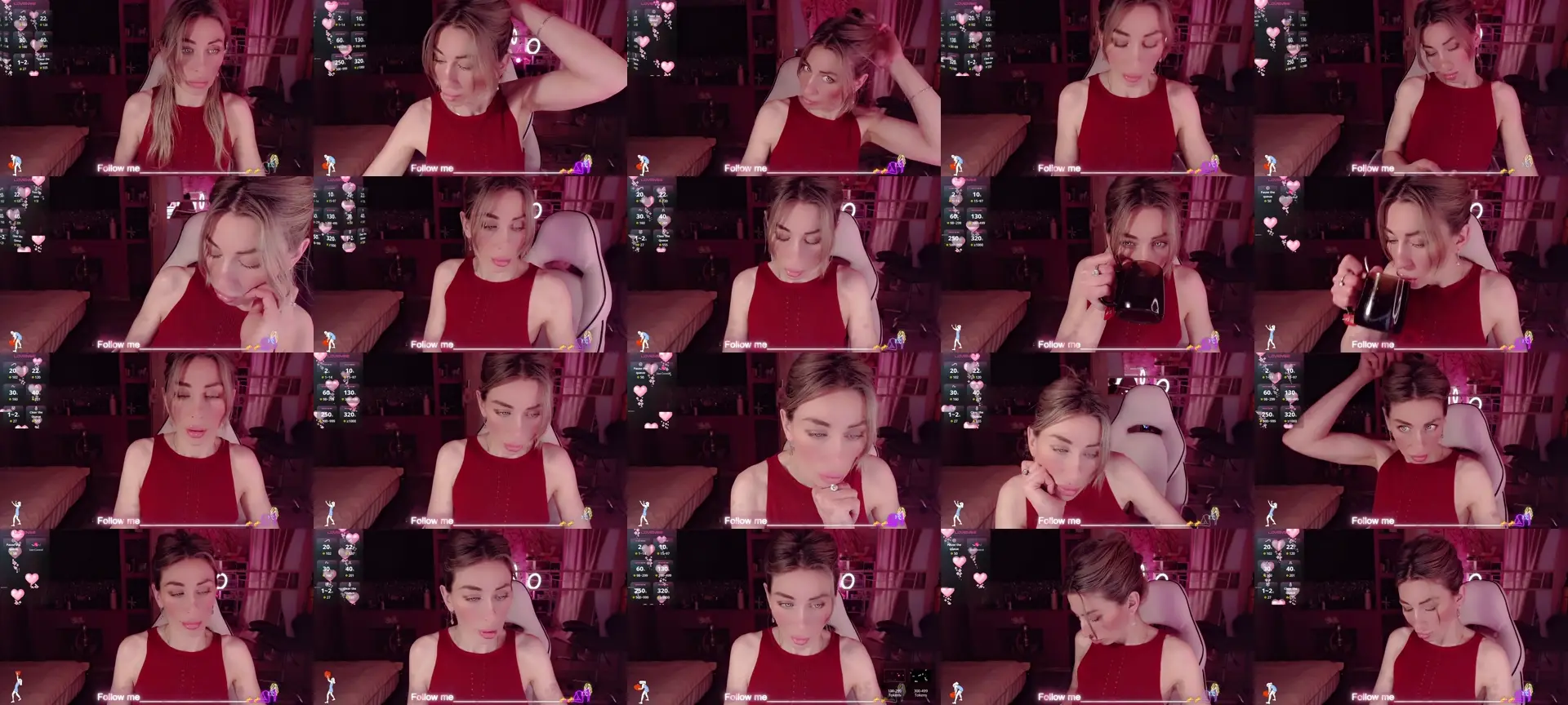 AnnieGOld photo contact sheet