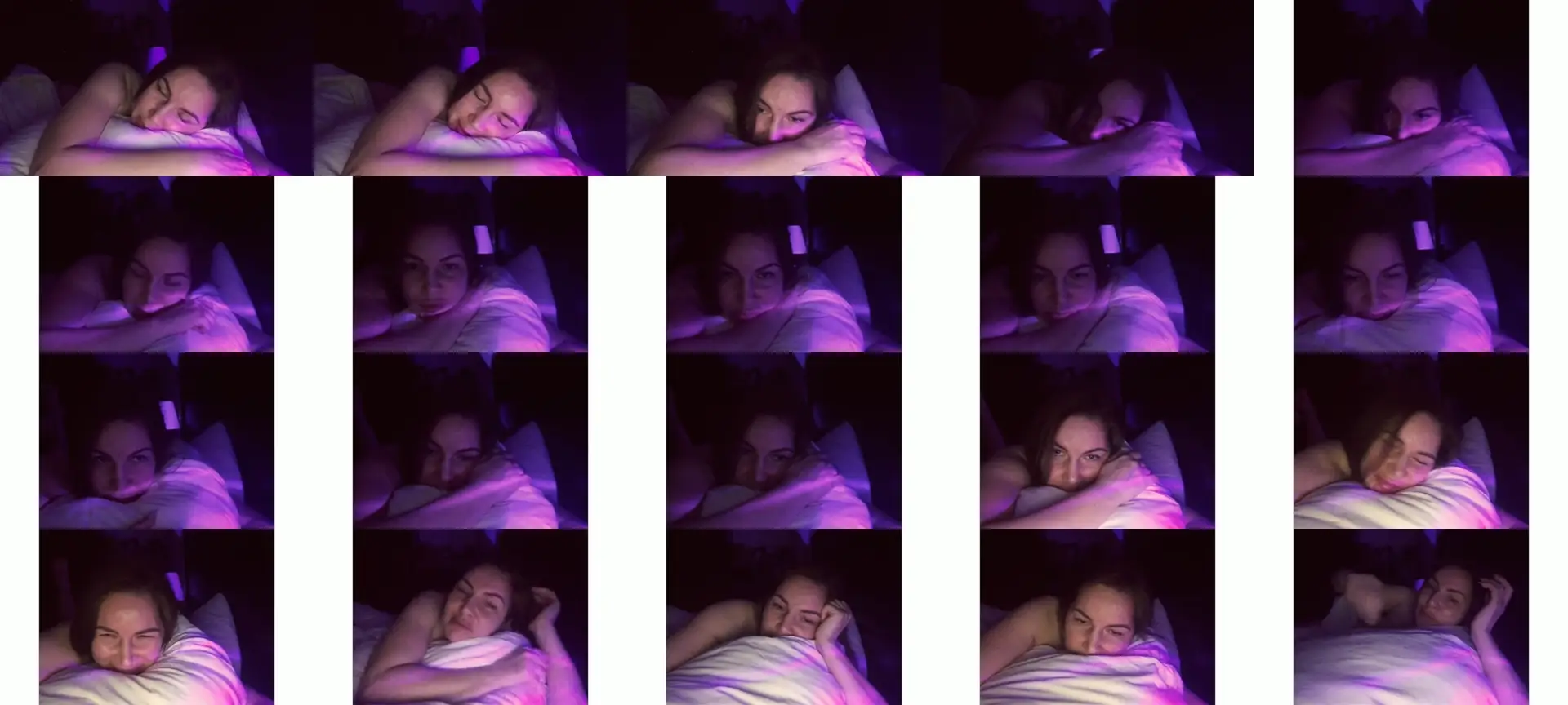 ArianaAri photo contact sheet