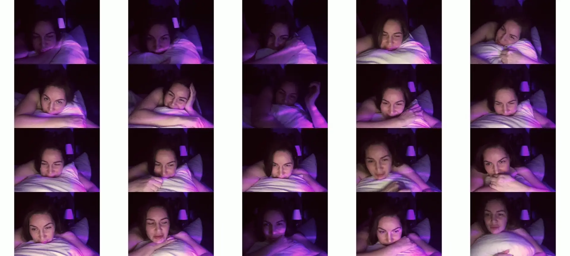 ArianaAri photo contact sheet