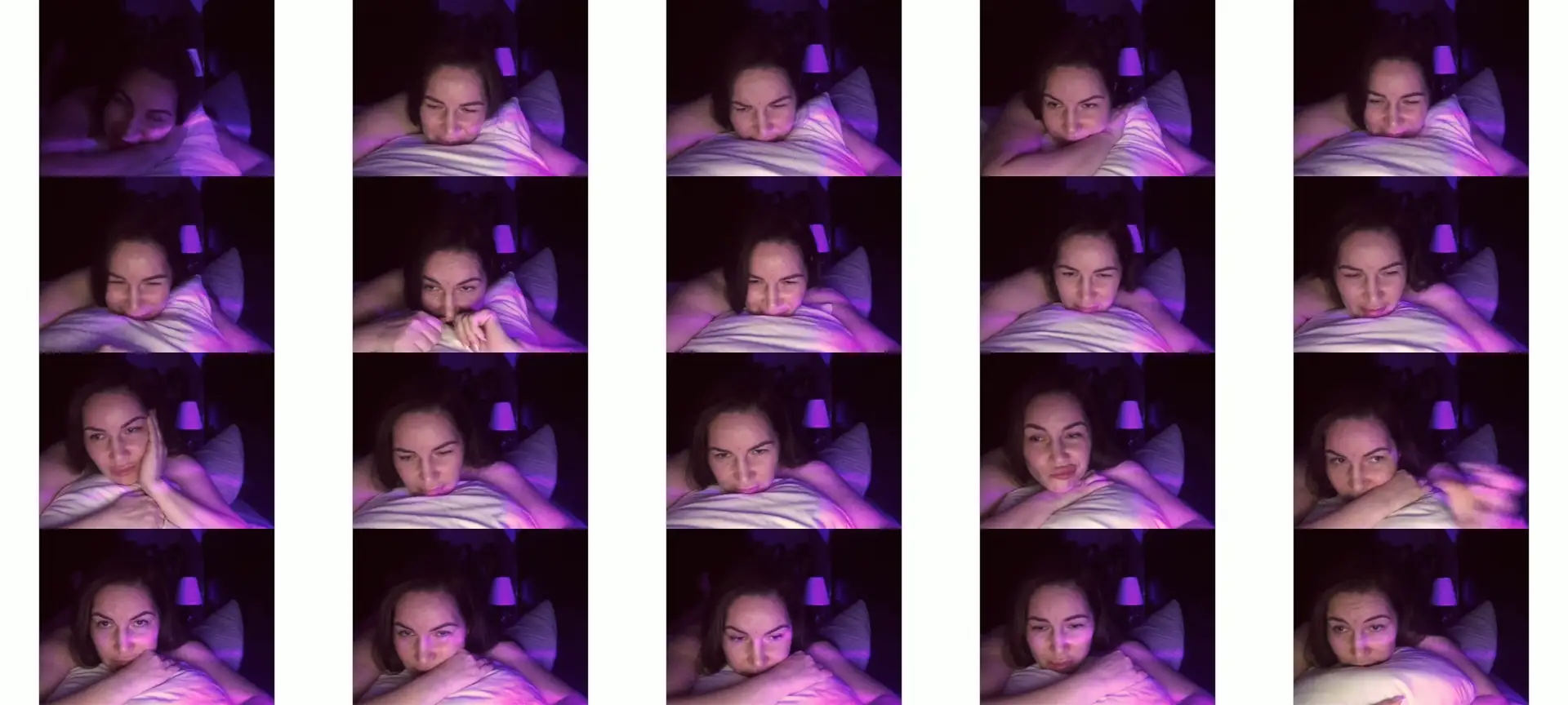 ArianaAri photo contact sheet