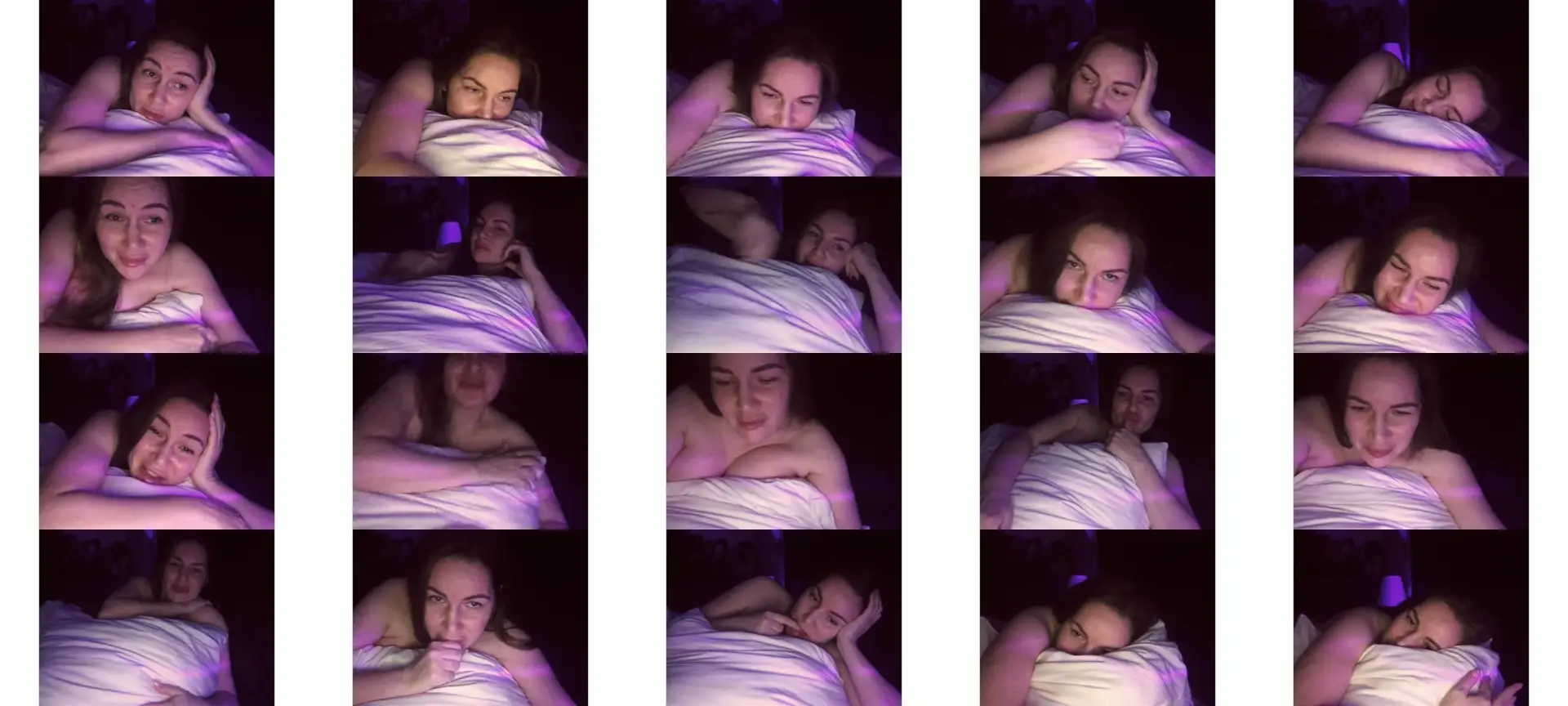 ArianaAri photo contact sheet