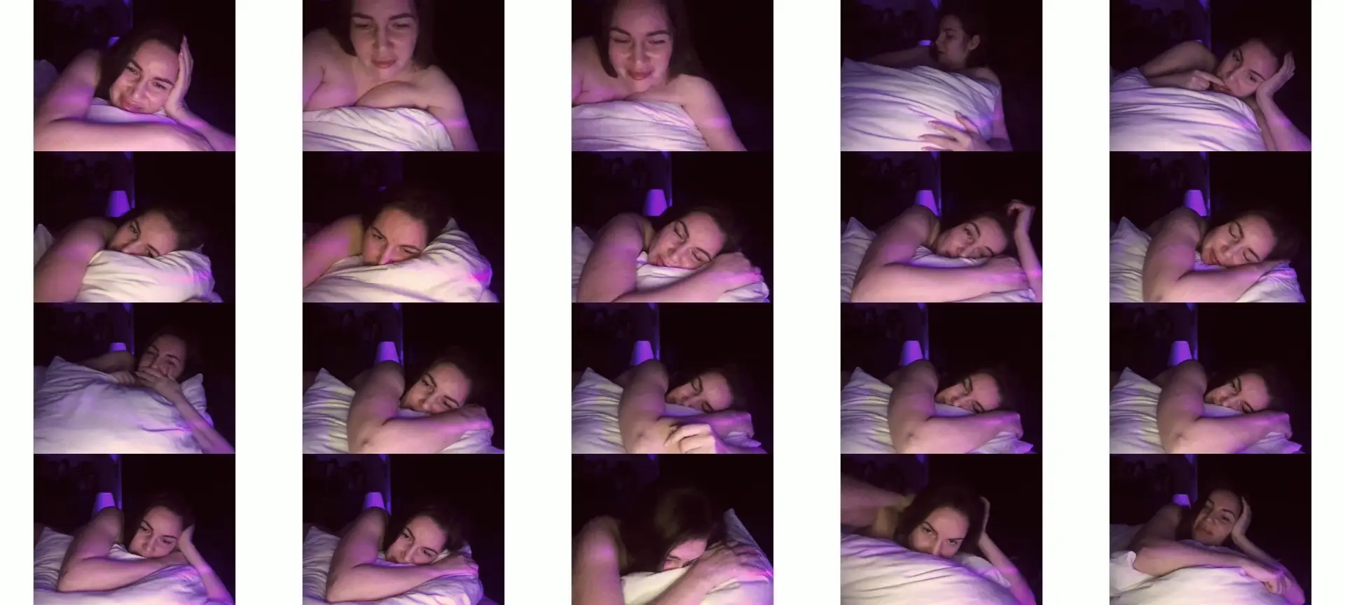 ArianaAri photo contact sheet