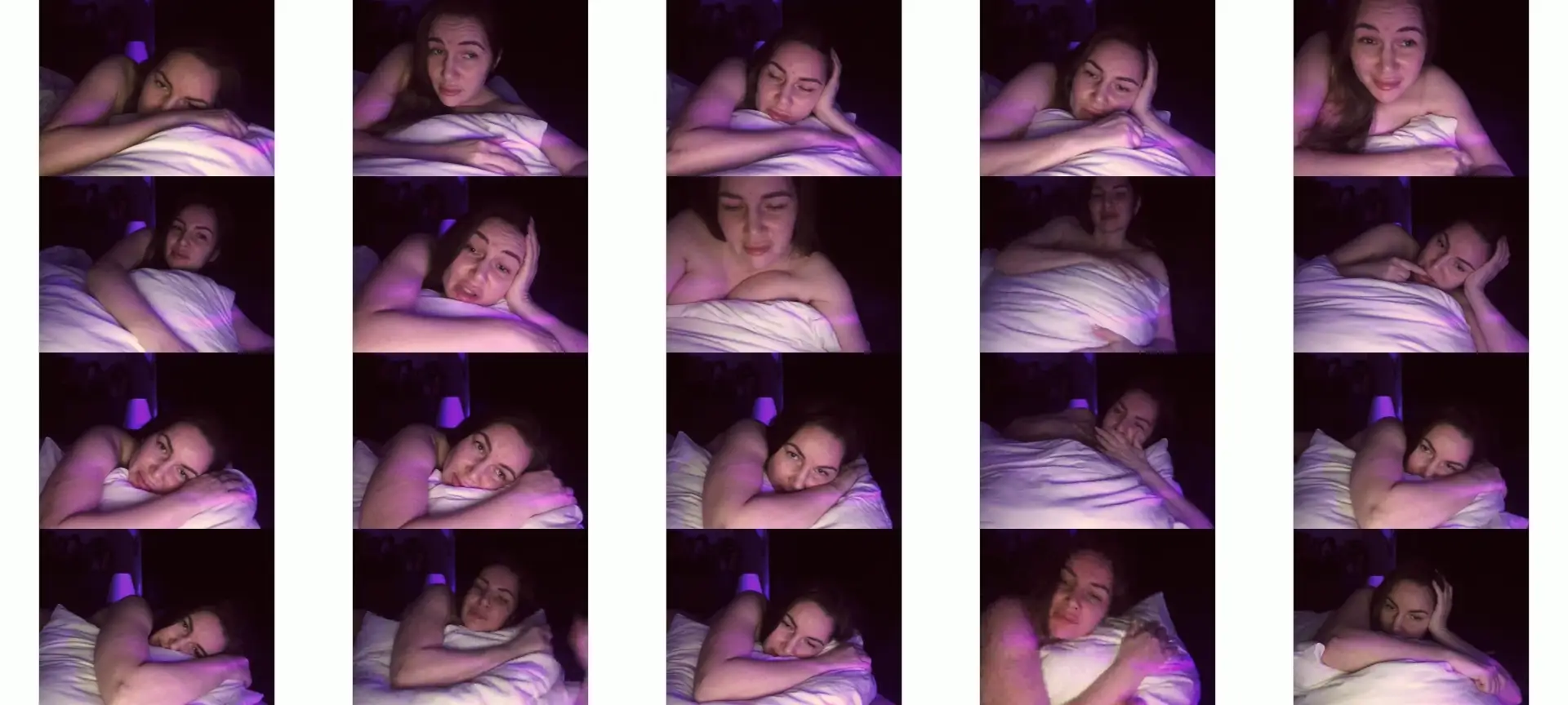 ArianaAri photo contact sheet