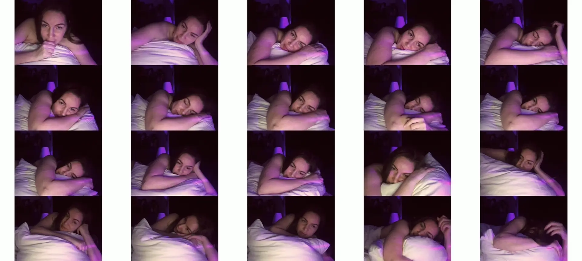 ArianaAri photo contact sheet