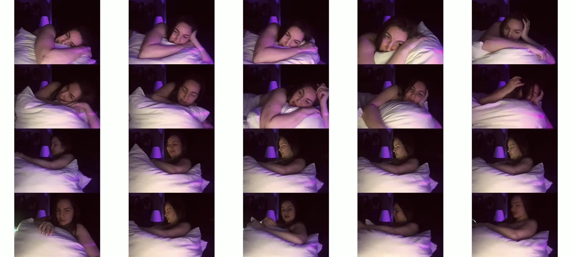 ArianaAri photo contact sheet