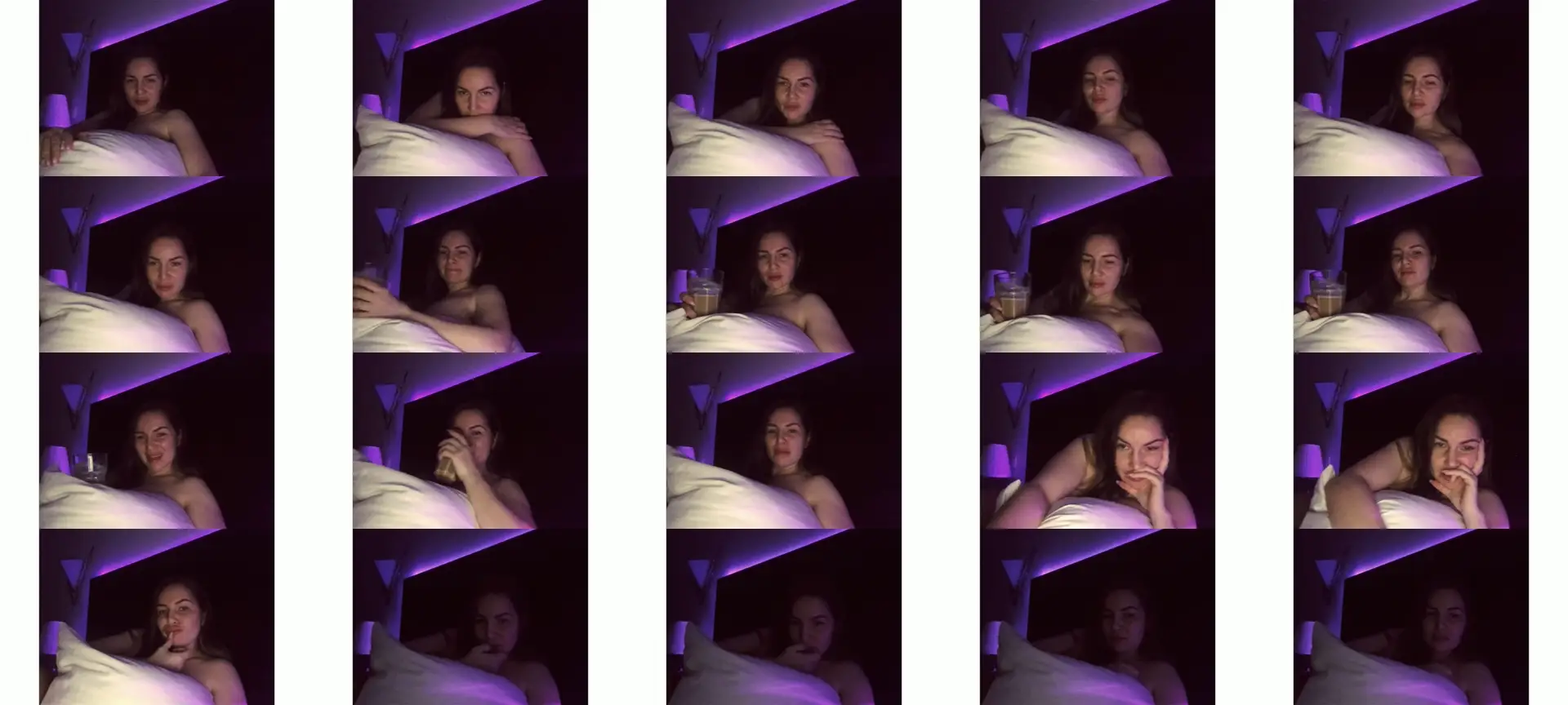 ArianaAri photo contact sheet