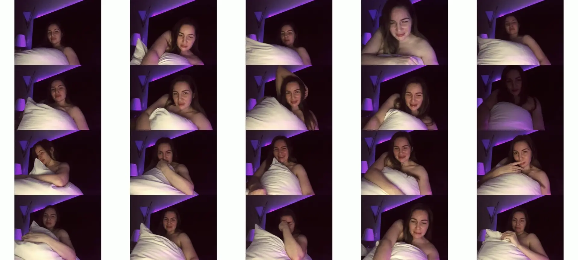 ArianaAri photo contact sheet