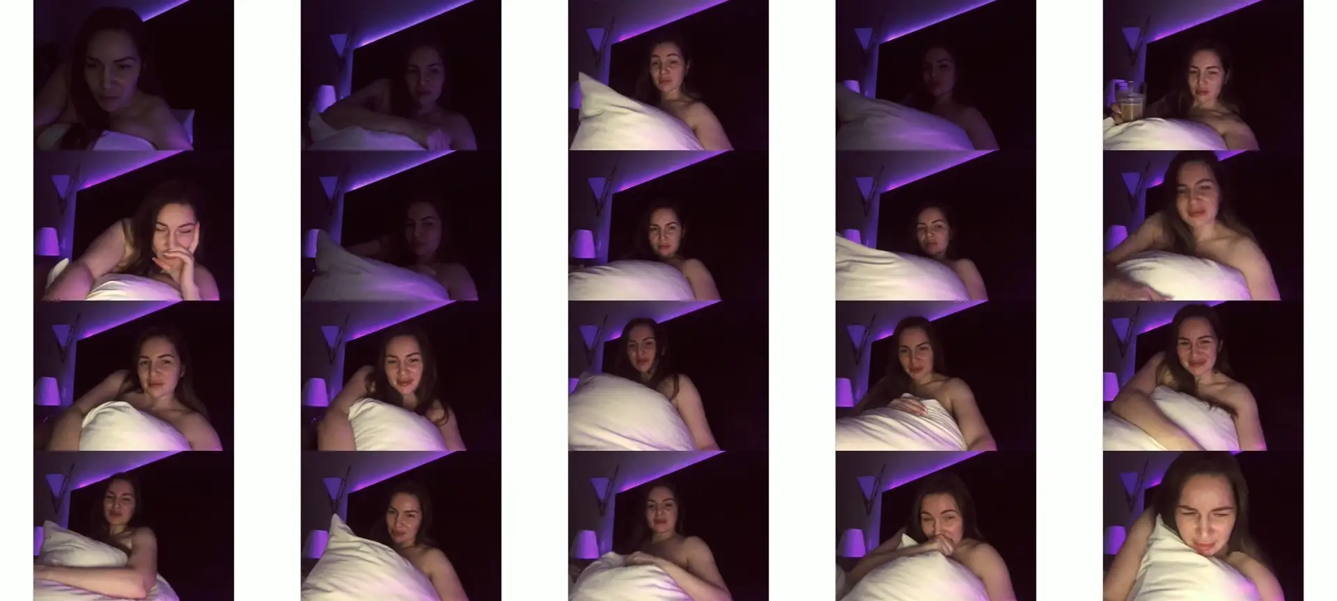 ArianaAri photo contact sheet