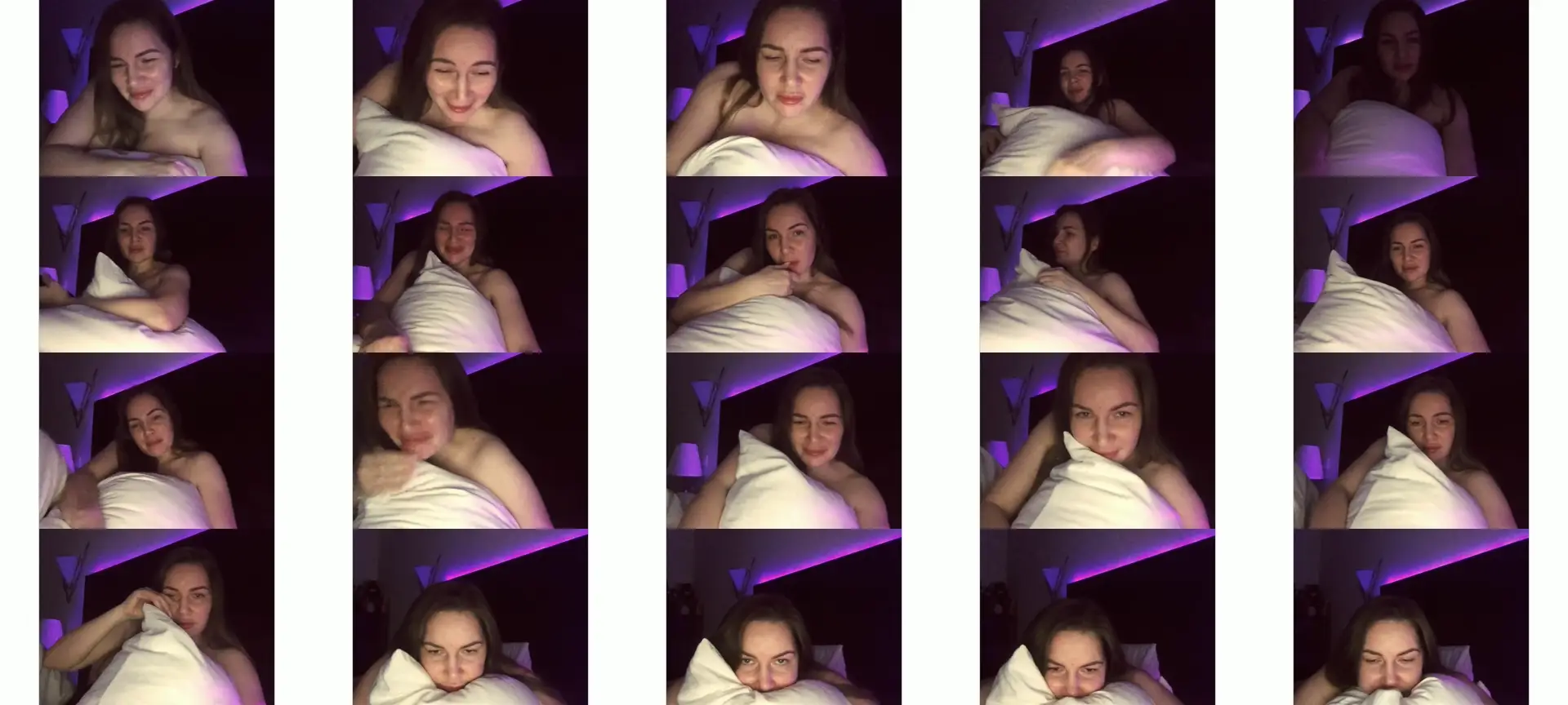 ArianaAri photo contact sheet