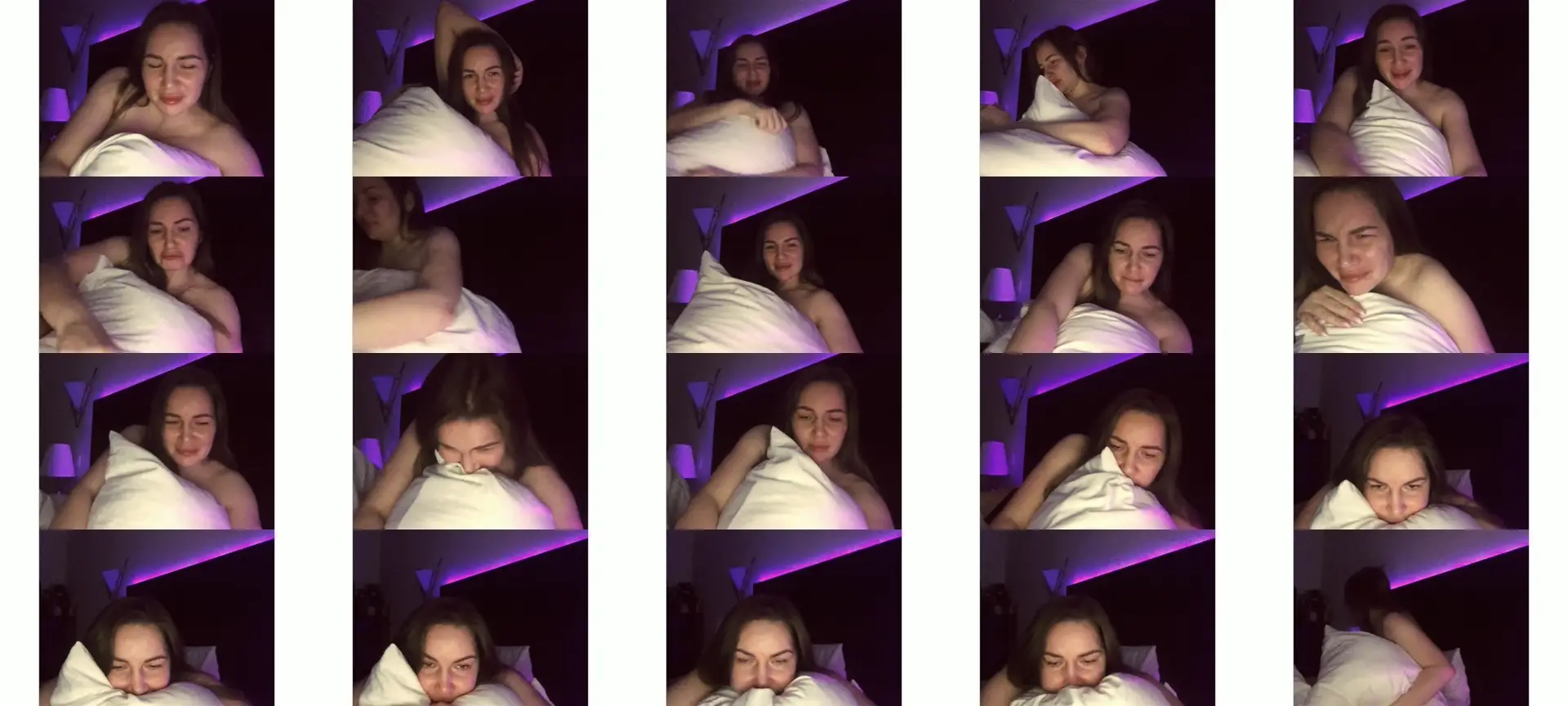 ArianaAri photo contact sheet