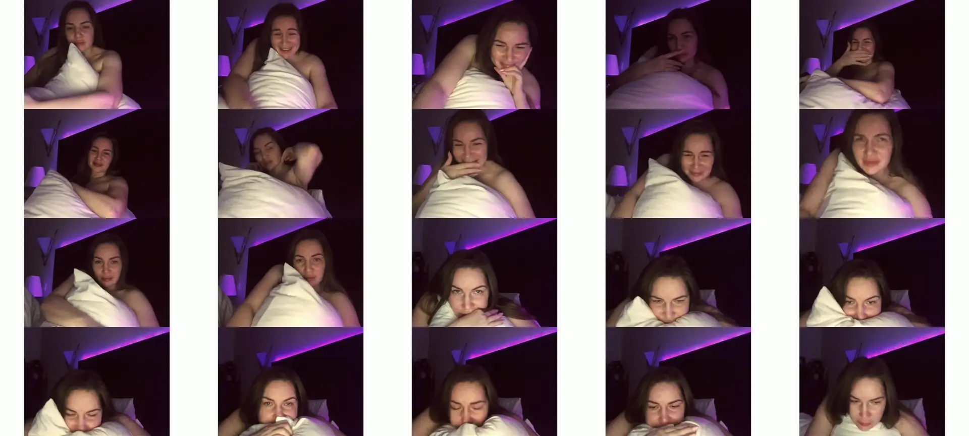 ArianaAri photo contact sheet