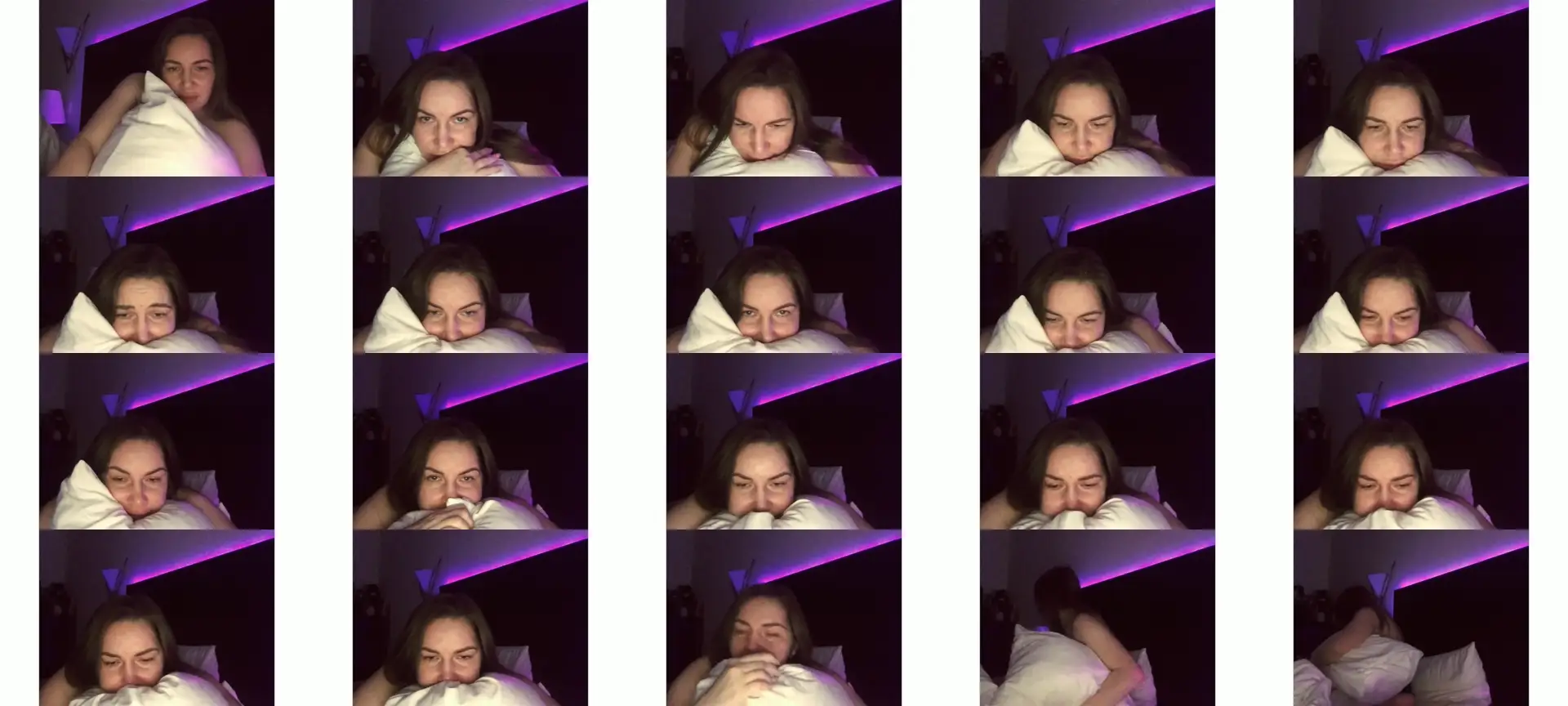 ArianaAri photo contact sheet
