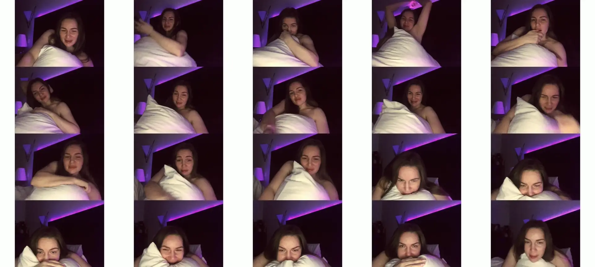 ArianaAri photo contact sheet