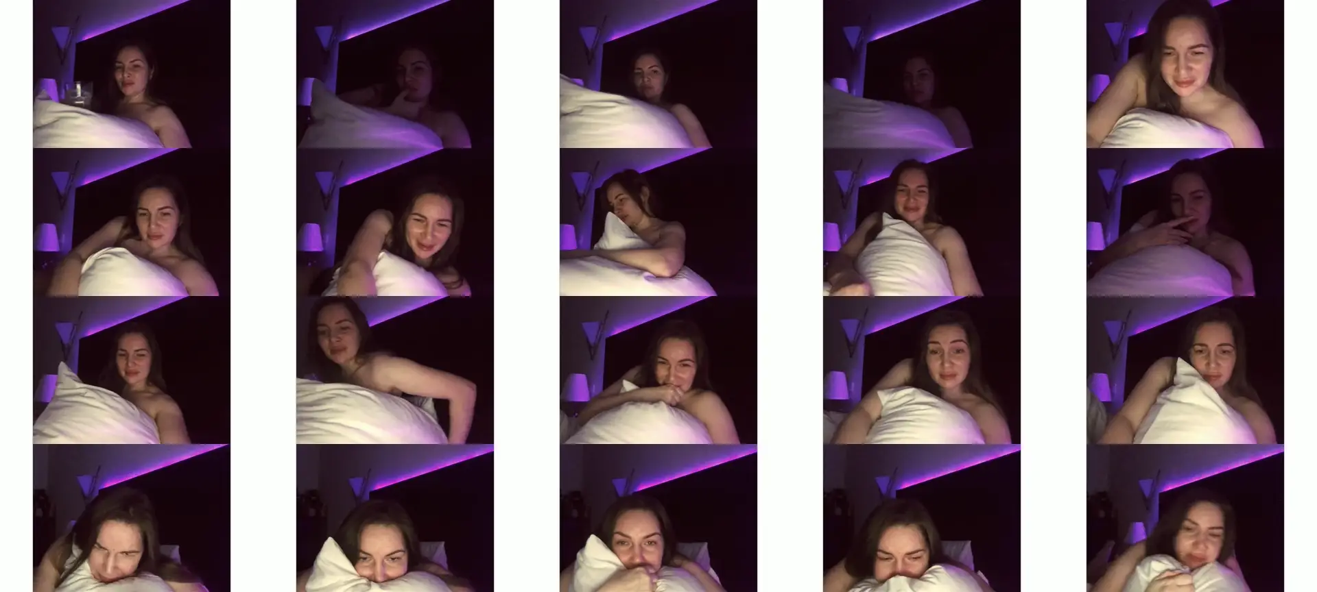 ArianaAri photo contact sheet