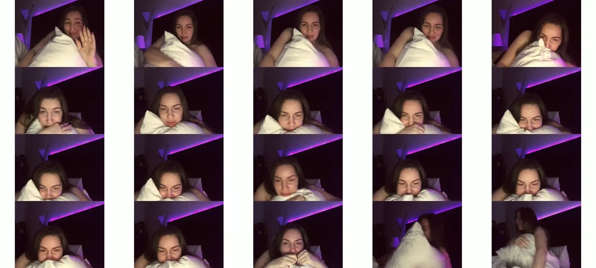 ArianaAri photo contact sheet