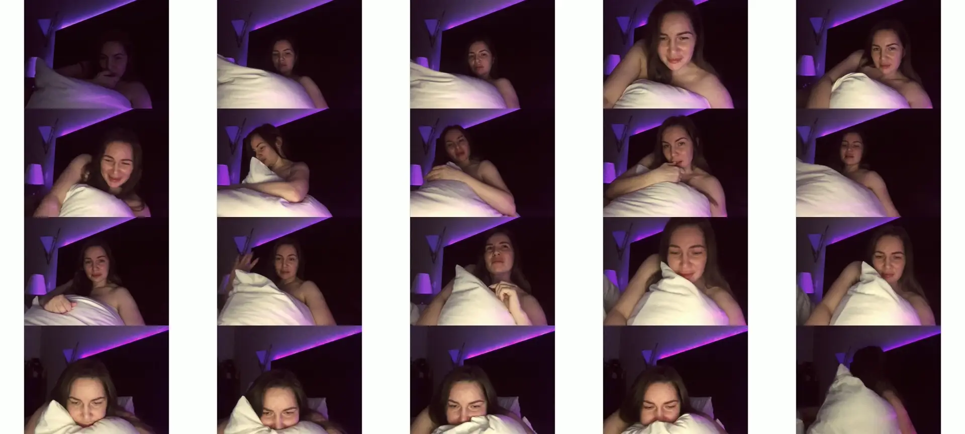 ArianaAri photo contact sheet