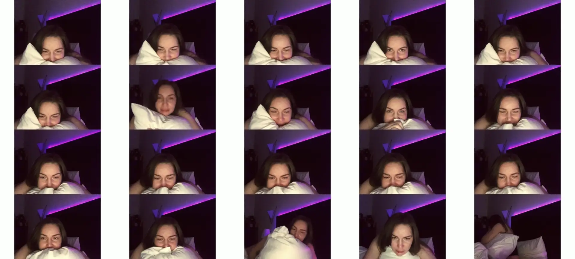 ArianaAri photo contact sheet