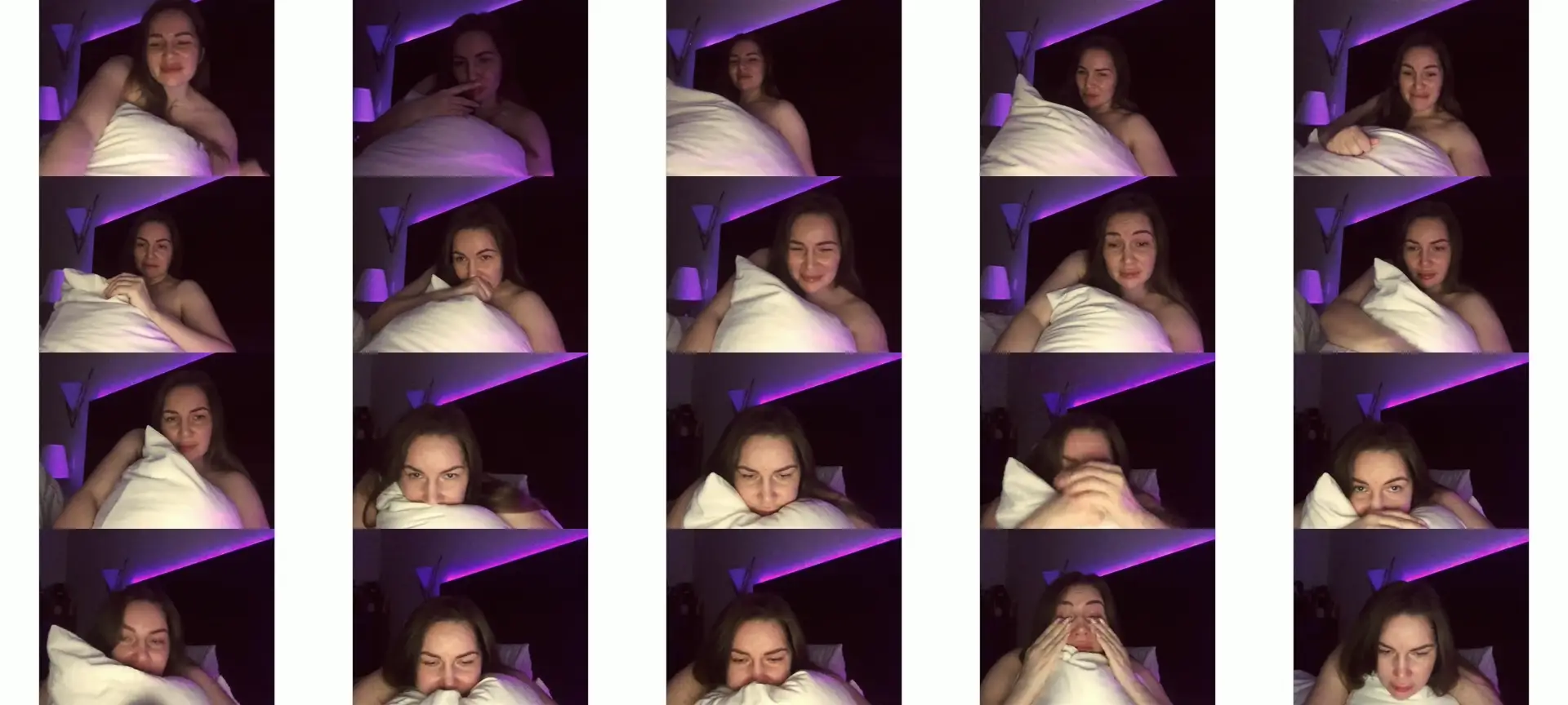 ArianaAri photo contact sheet