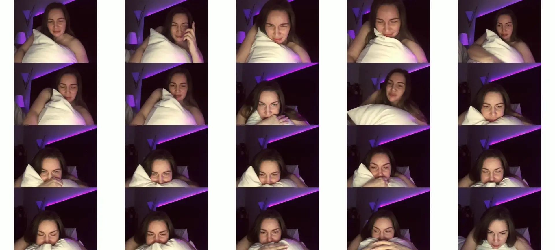 ArianaAri photo contact sheet