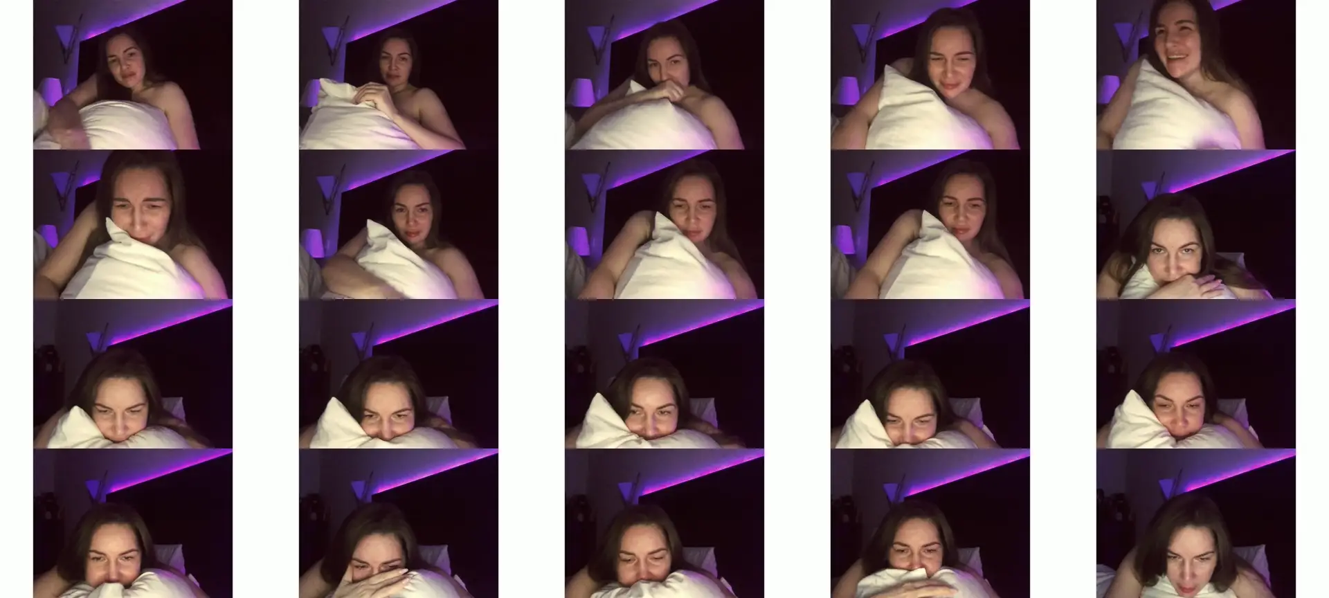 ArianaAri photo contact sheet