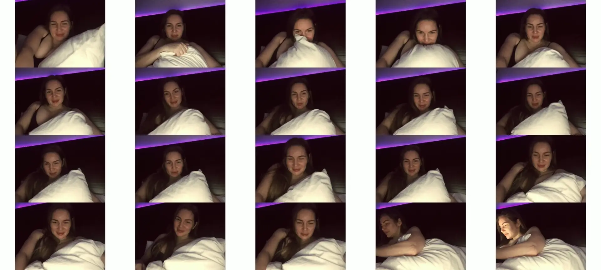 ArianaAri photo contact sheet