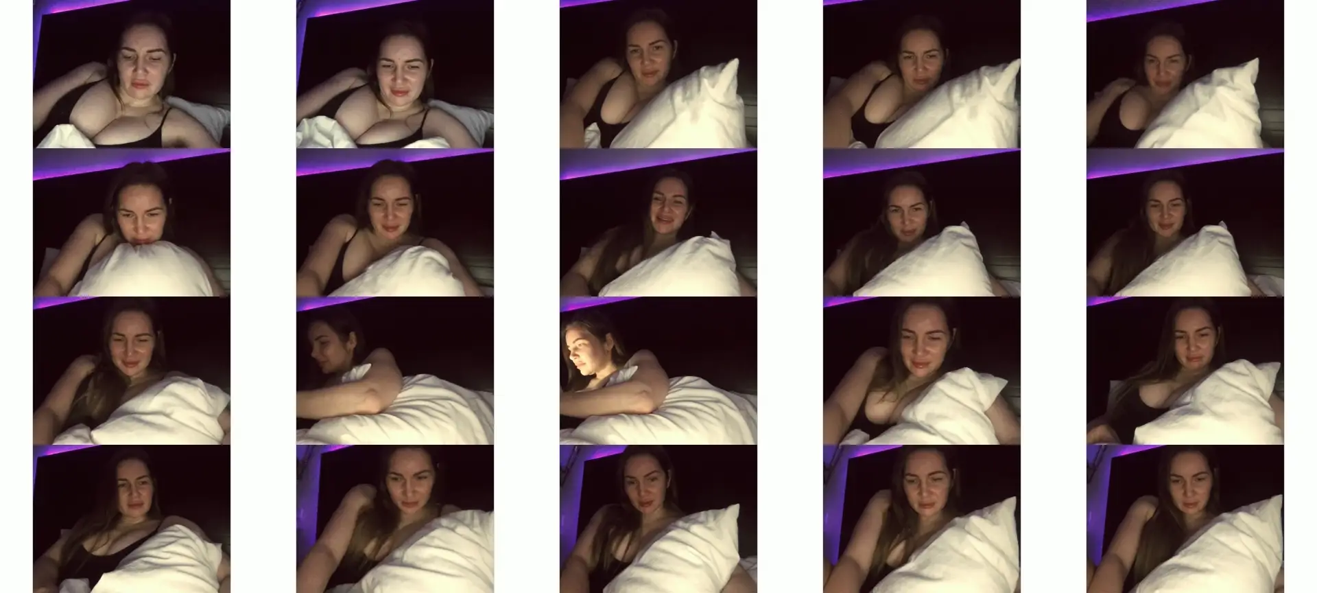 ArianaAri photo contact sheet