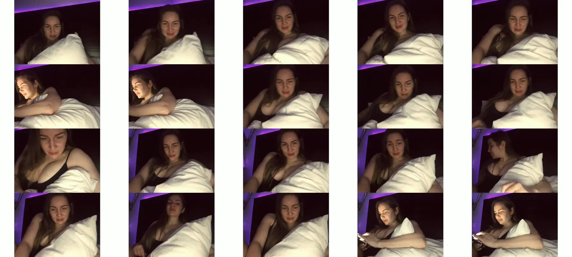 ArianaAri photo contact sheet