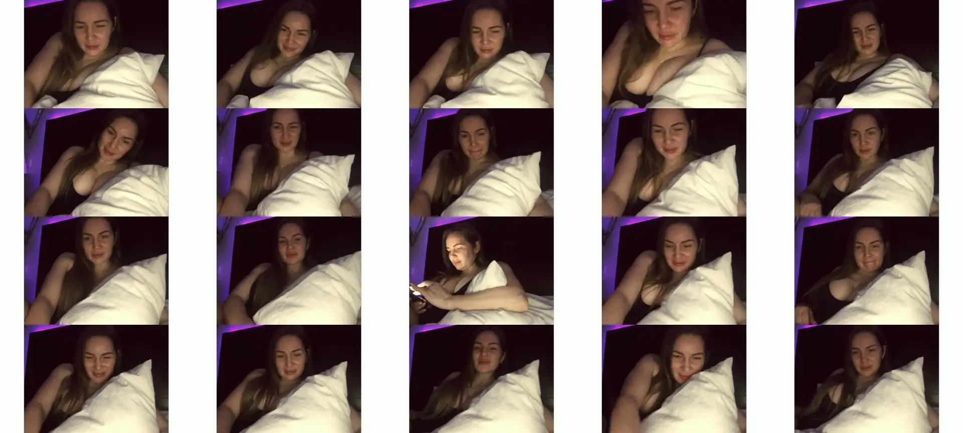 ArianaAri photo contact sheet