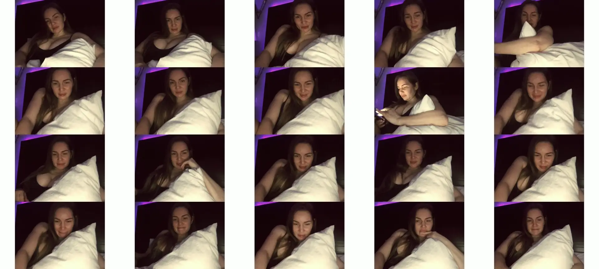 ArianaAri photo contact sheet