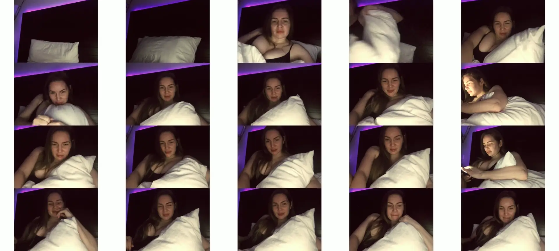 ArianaAri photo contact sheet