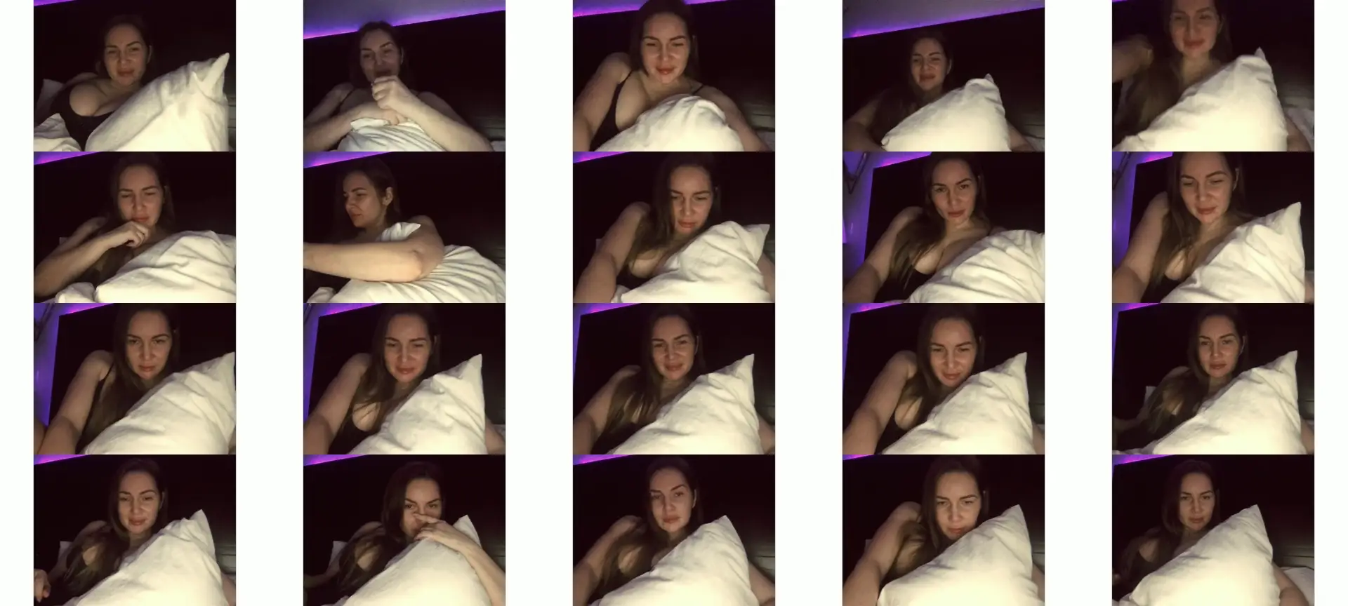 ArianaAri photo contact sheet