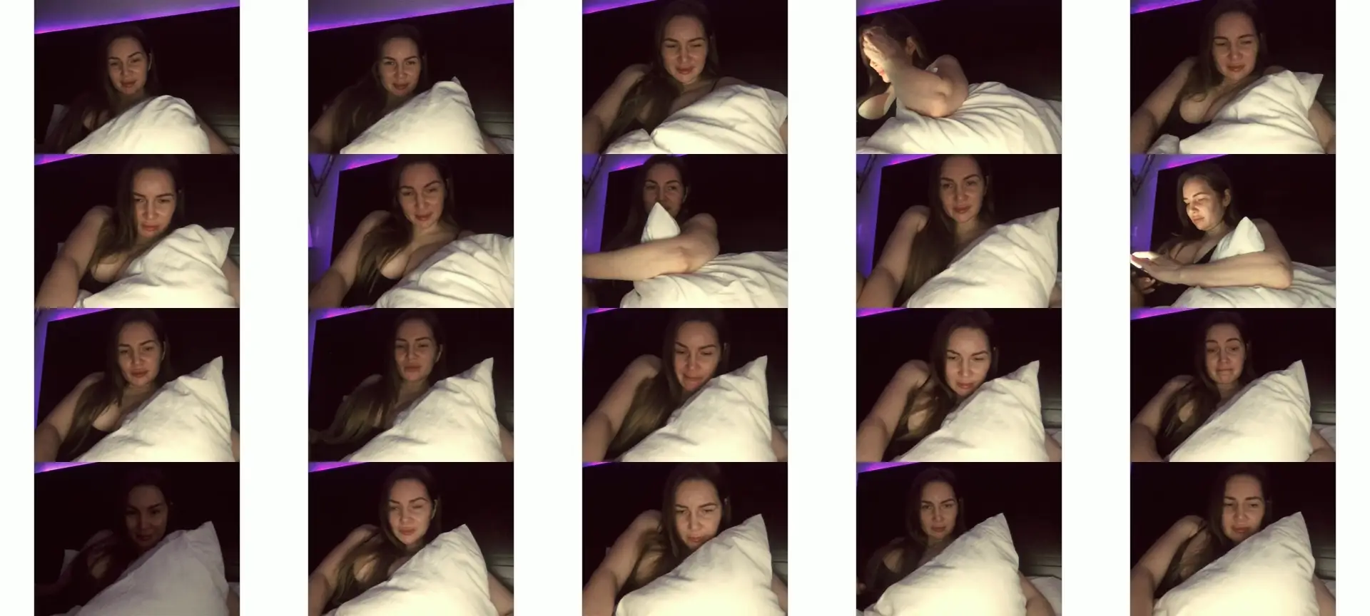 ArianaAri photo contact sheet