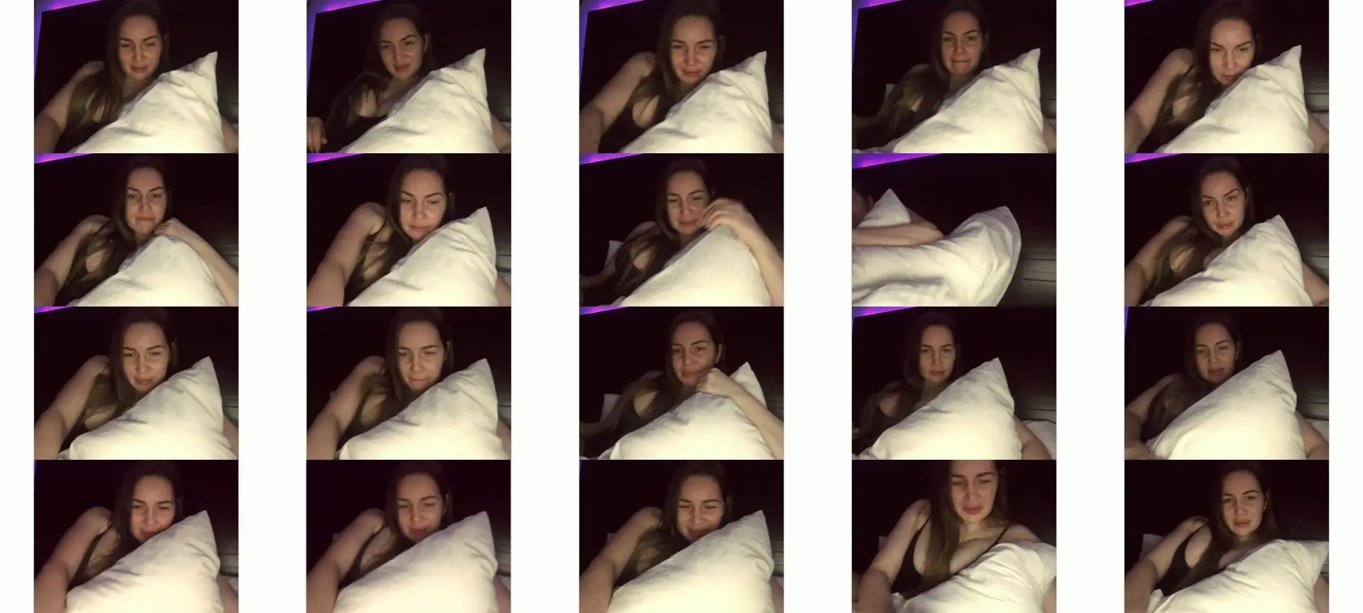 ArianaAri photo contact sheet