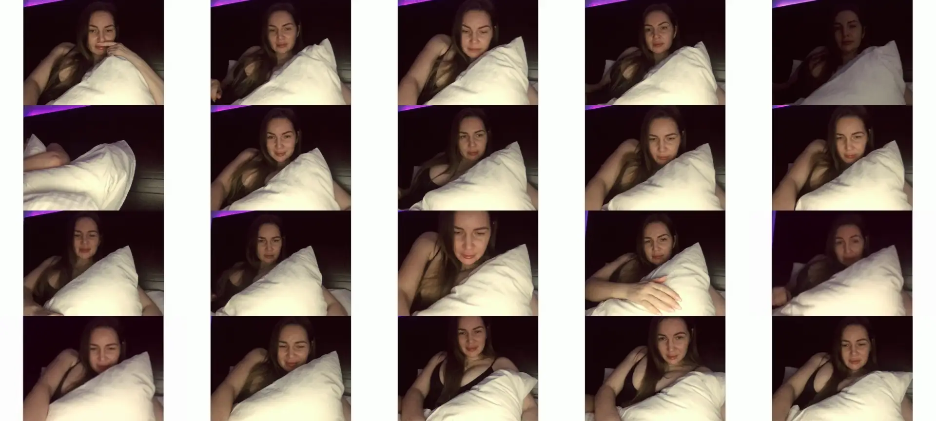 ArianaAri photo contact sheet