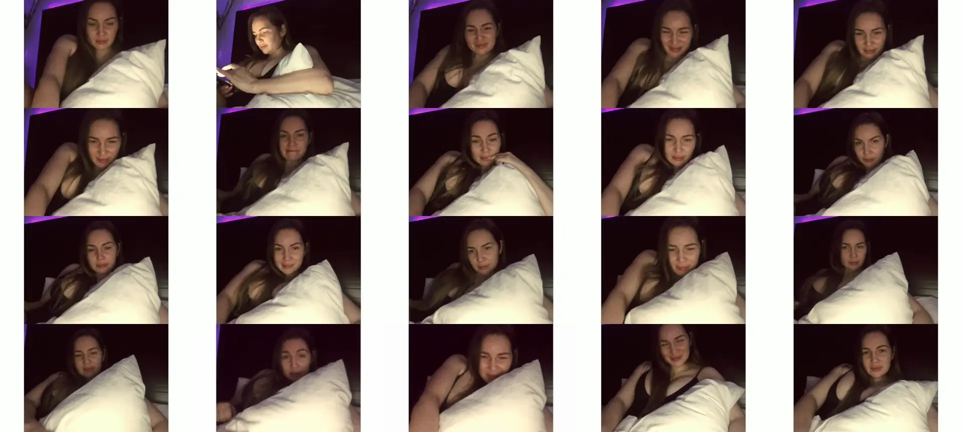 ArianaAri photo contact sheet