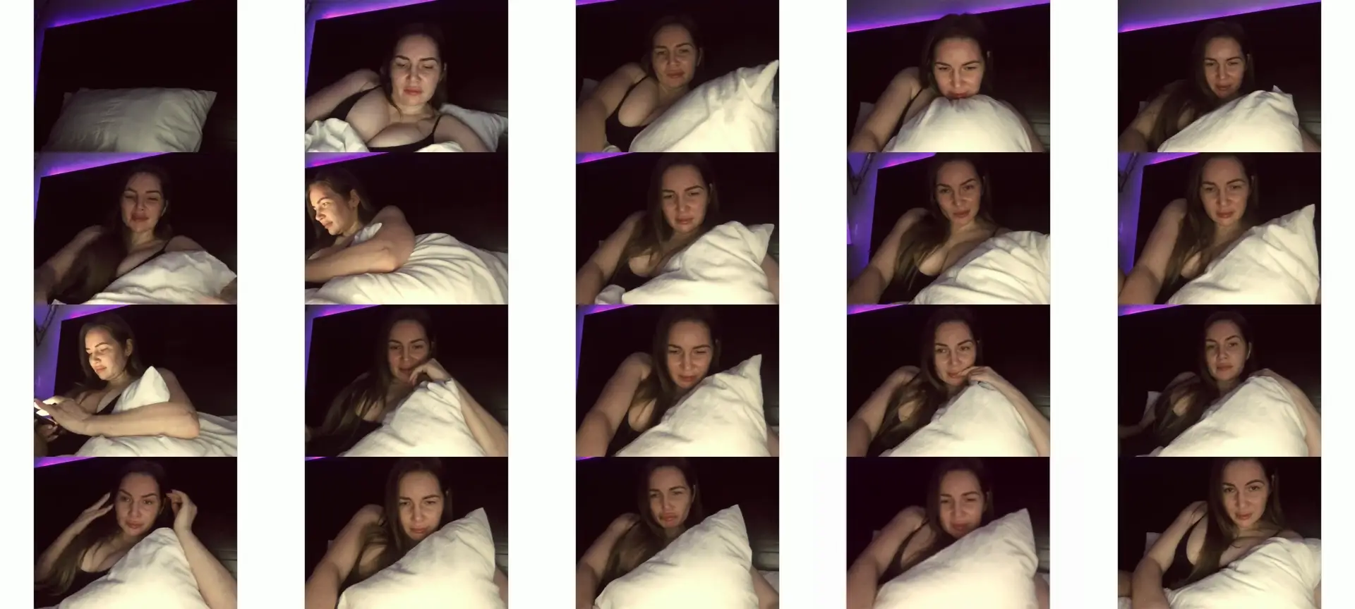 ArianaAri photo contact sheet