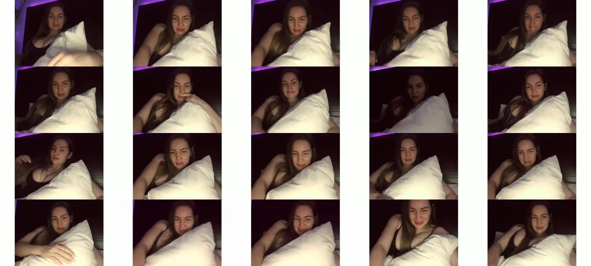 ArianaAri photo contact sheet