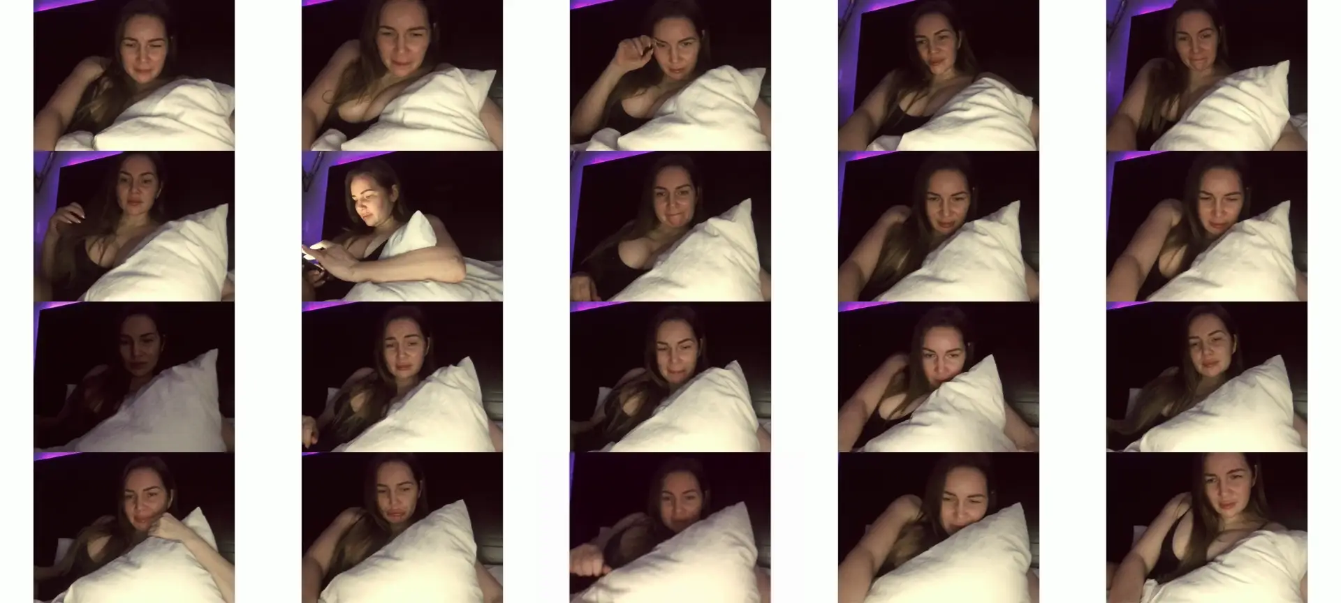 ArianaAri photo contact sheet