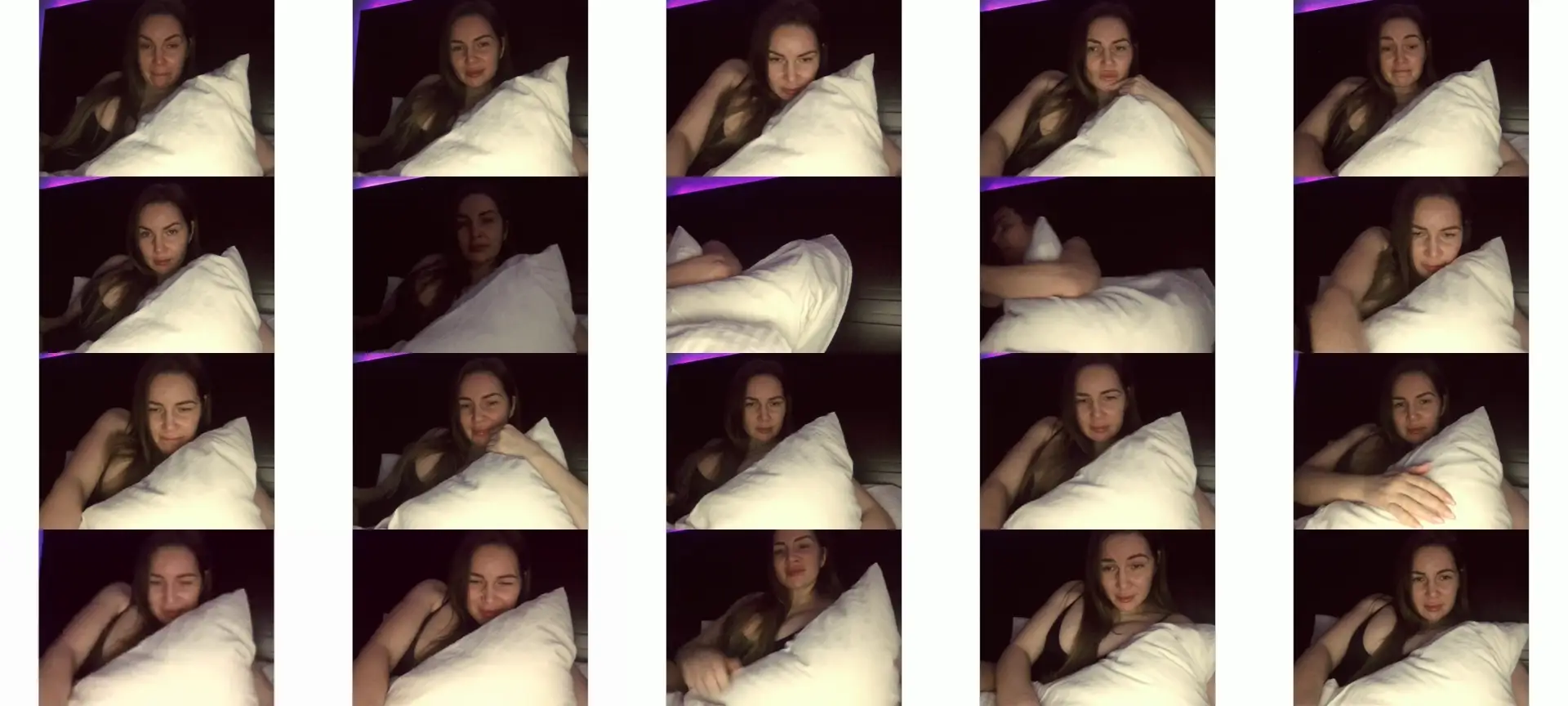 ArianaAri photo contact sheet