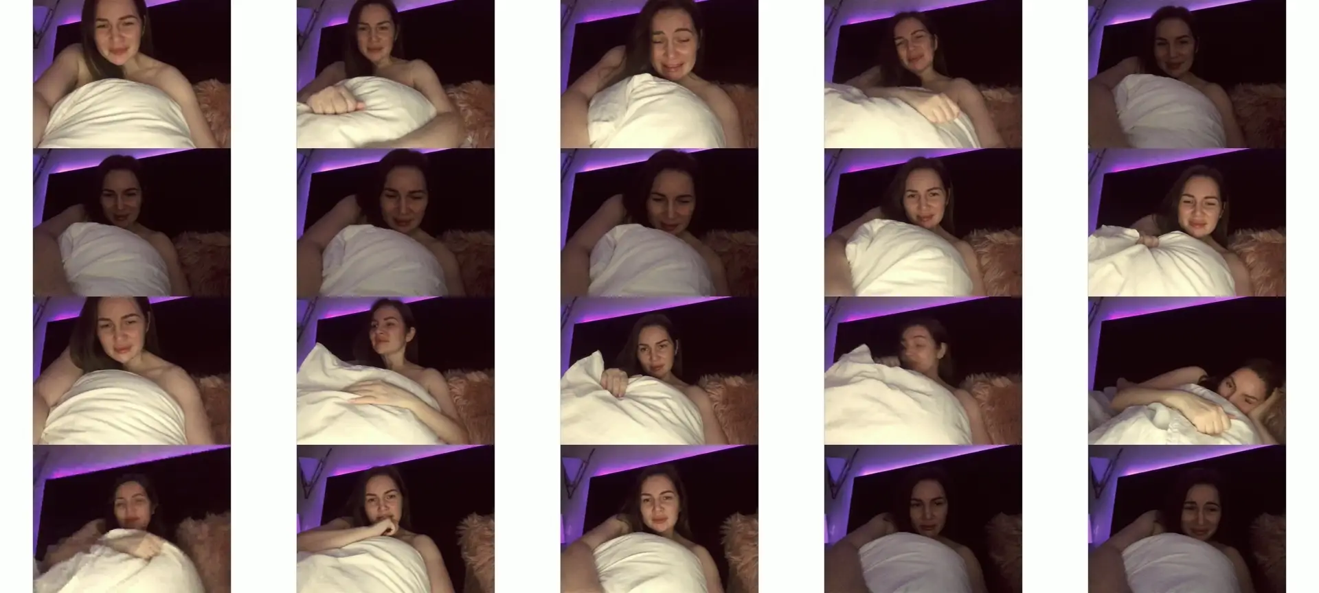 ArianaAri photo contact sheet