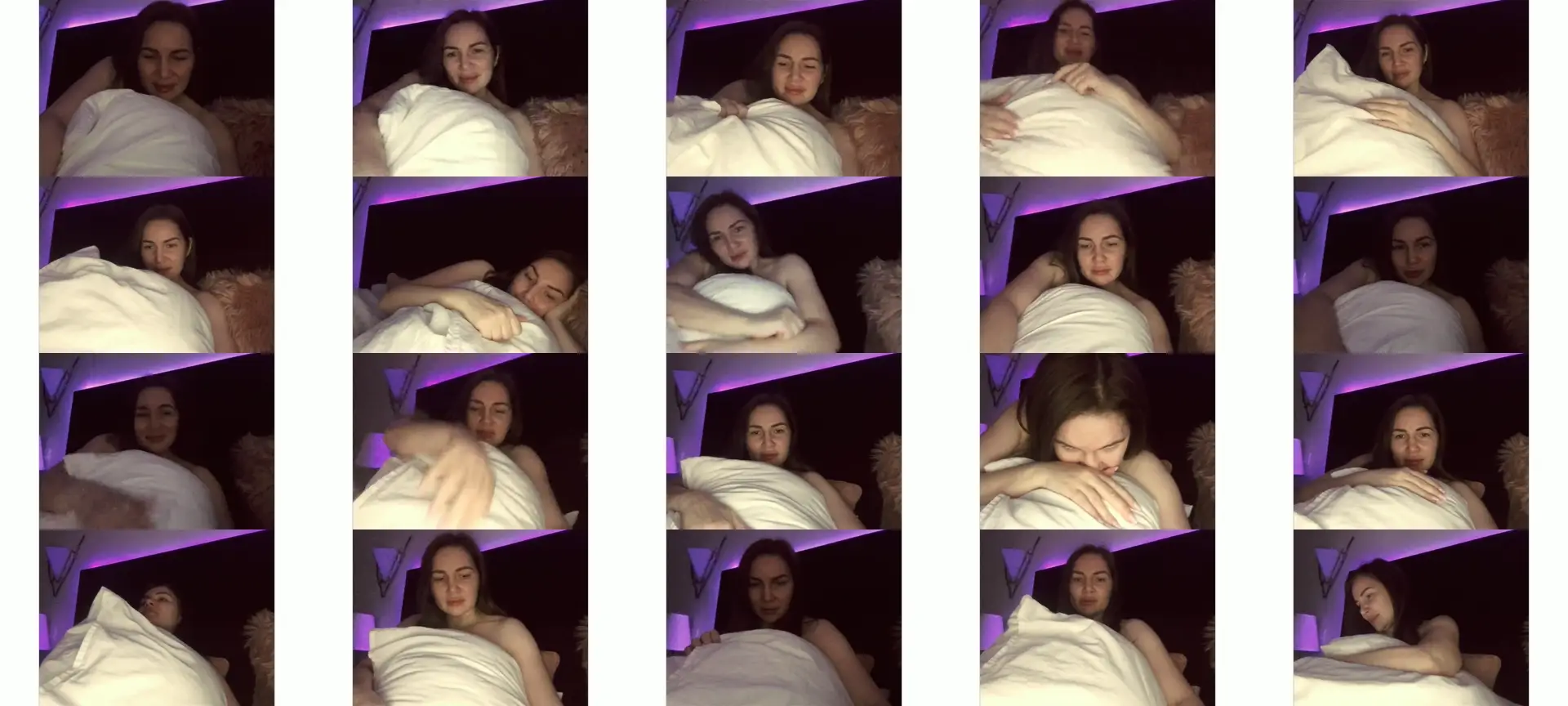 ArianaAri photo contact sheet