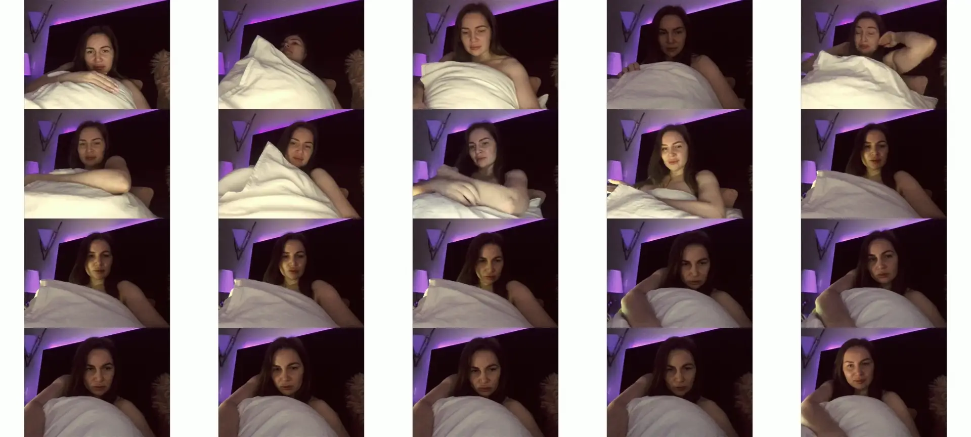 ArianaAri photo contact sheet