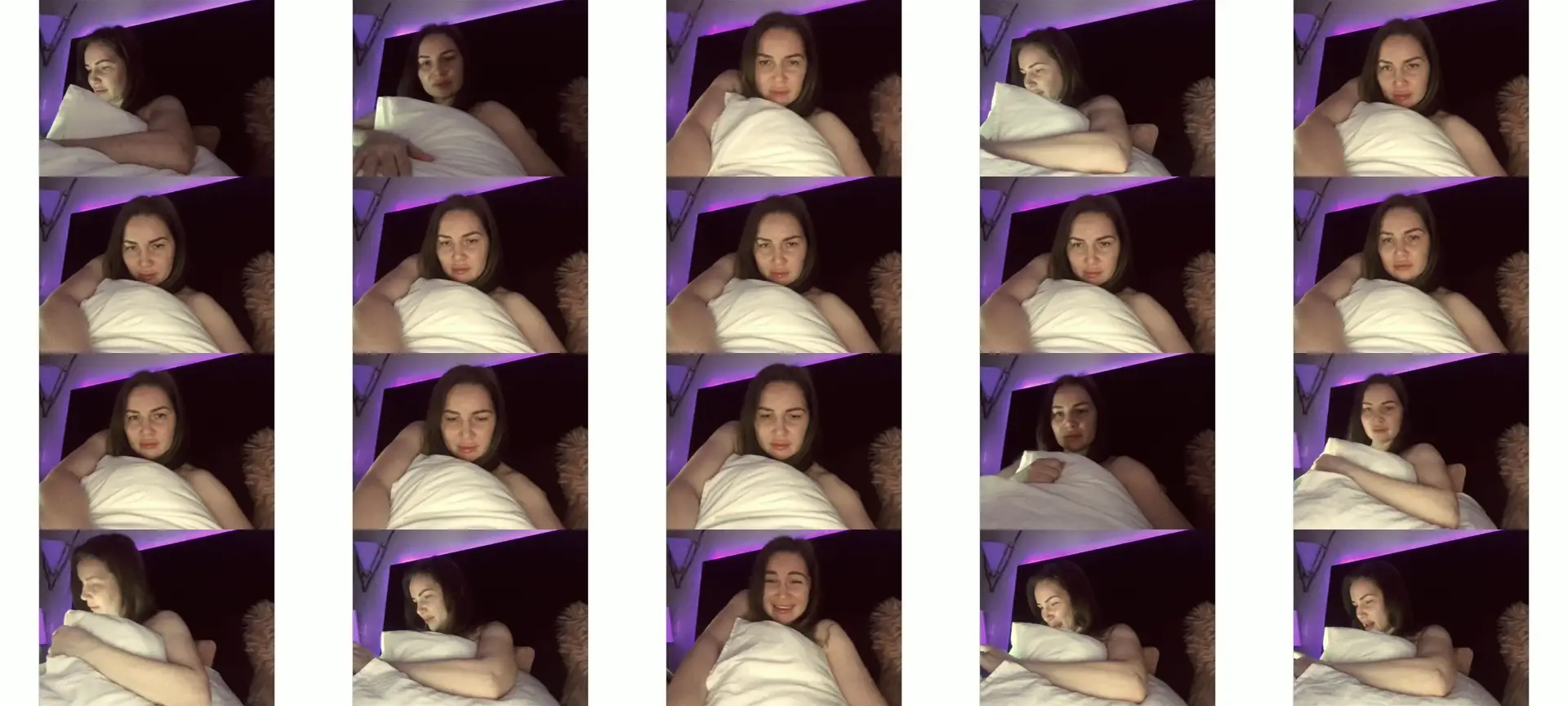 ArianaAri photo contact sheet
