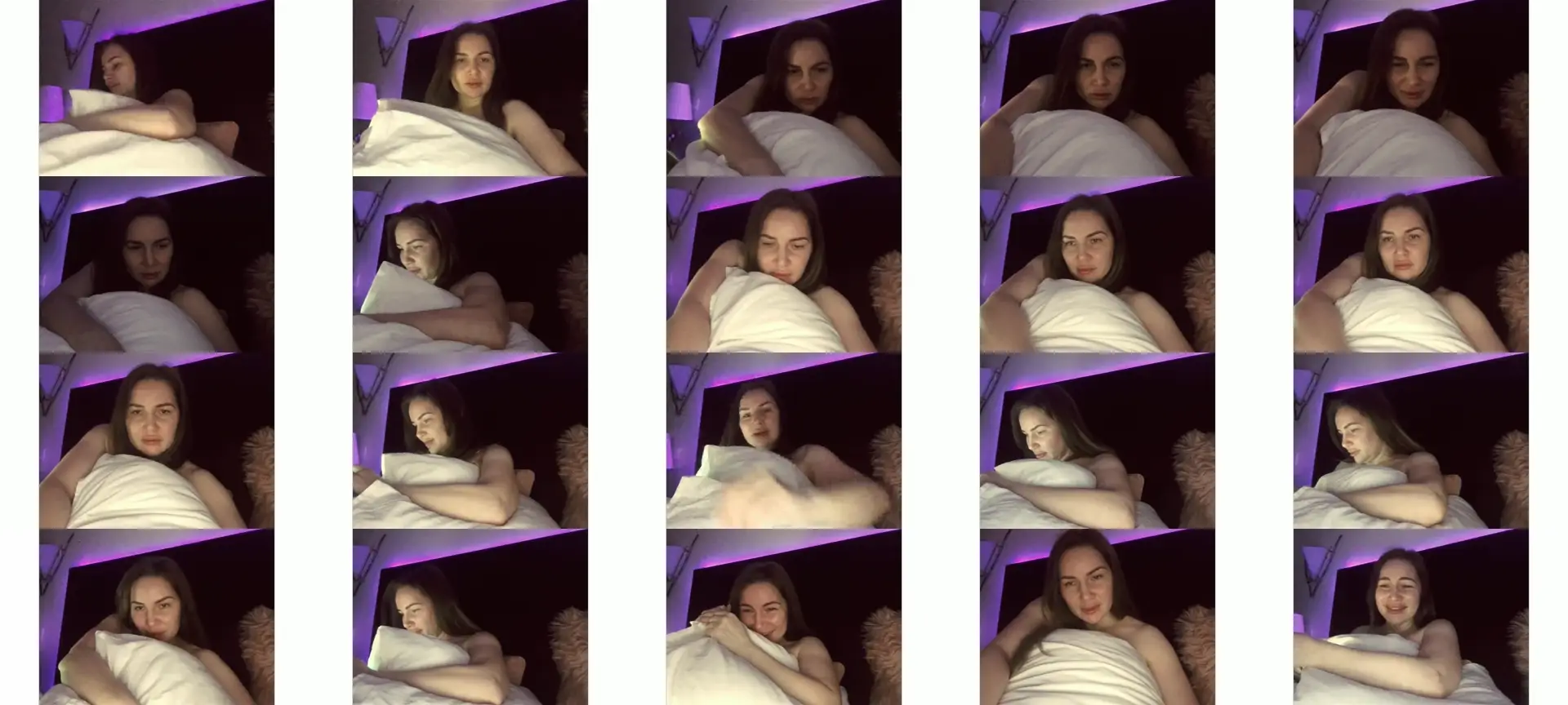 ArianaAri photo contact sheet