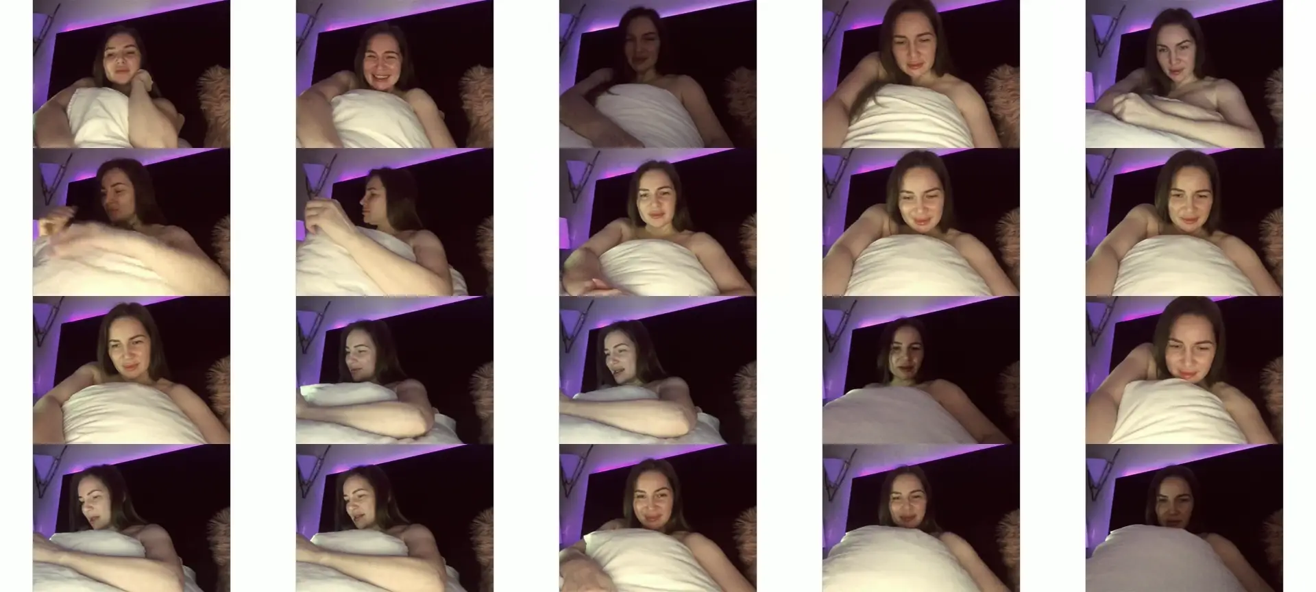 ArianaAri photo contact sheet