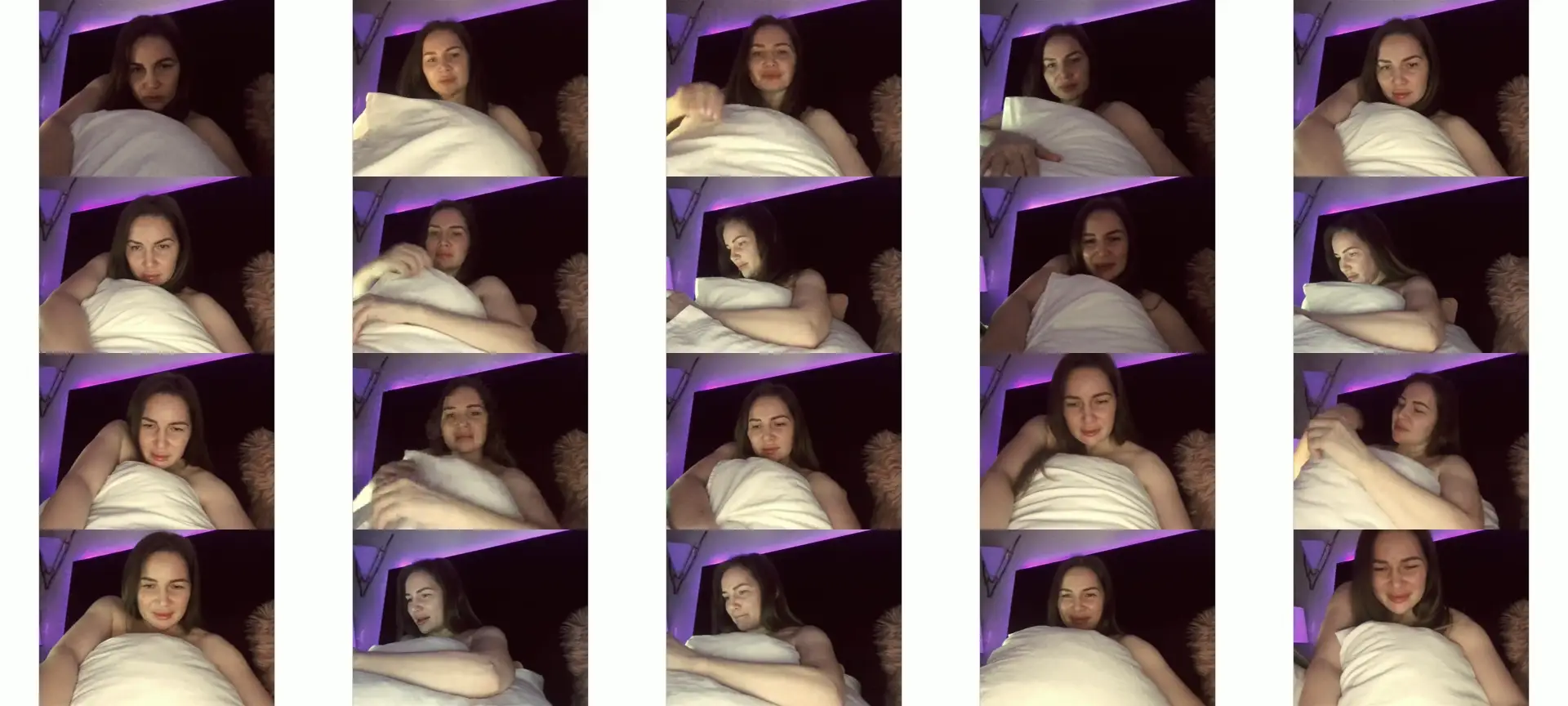 ArianaAri photo contact sheet