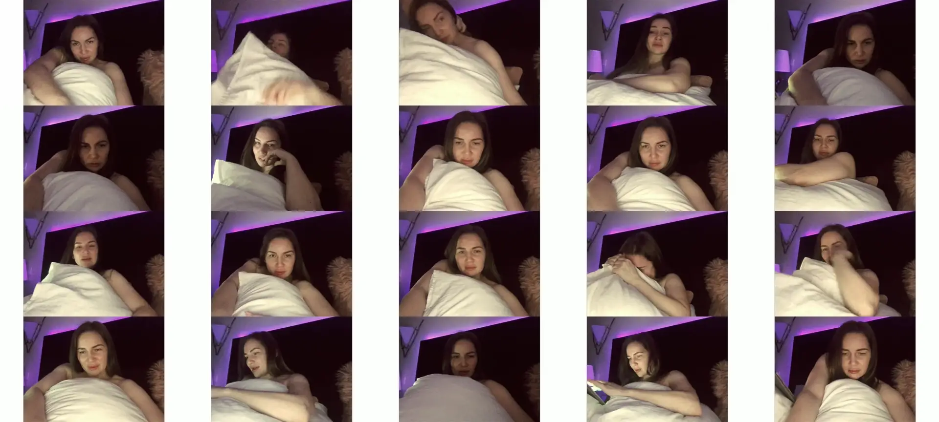 ArianaAri photo contact sheet