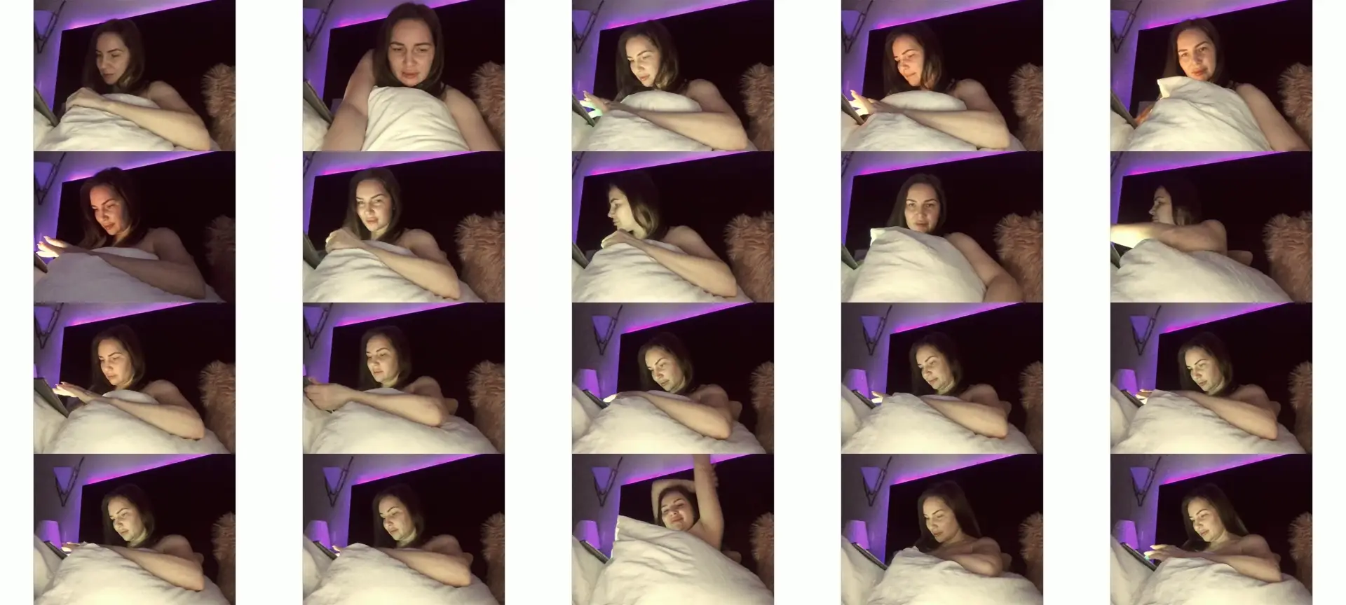 ArianaAri photo contact sheet