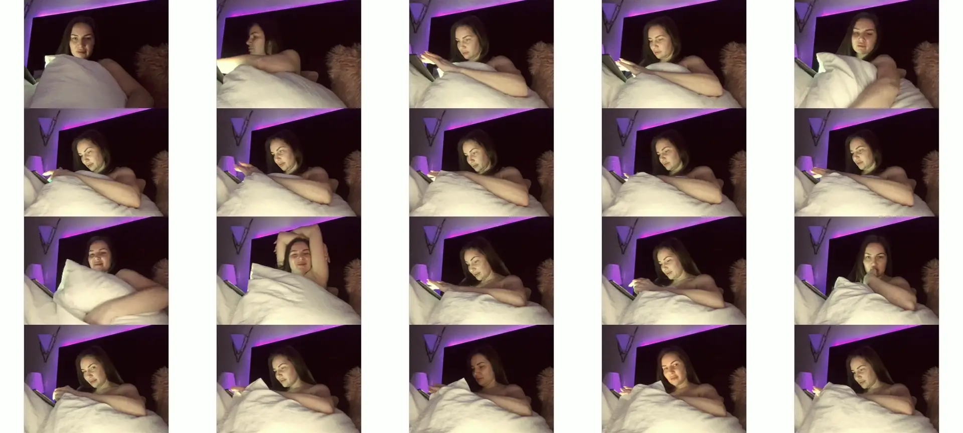 ArianaAri photo contact sheet