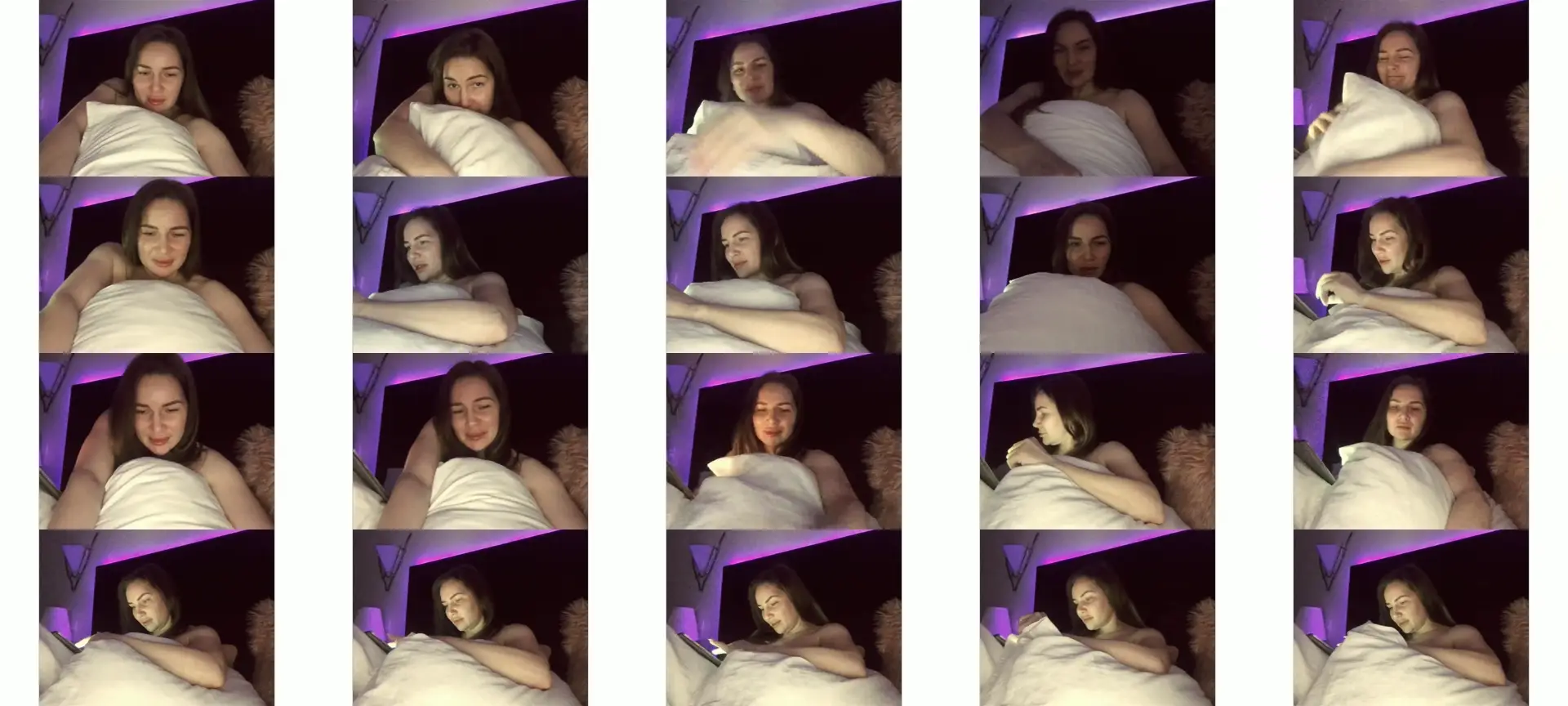 ArianaAri photo contact sheet